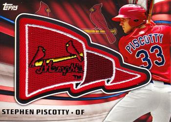 2015 Topps Pro Debut - Pennant Patches #PP-SP Stephen Piscotty Front