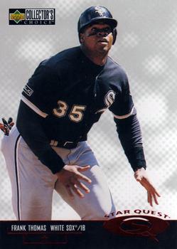 1998 Collector's Choice - StarQuest #SQ41 Frank Thomas Front