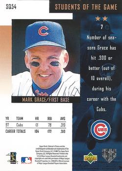 1998 Collector's Choice - StarQuest #SQ54 Mark Grace Back