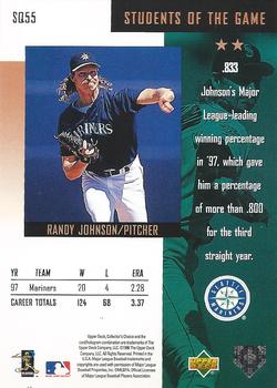1998 Collector's Choice - StarQuest #SQ55 Randy Johnson Back