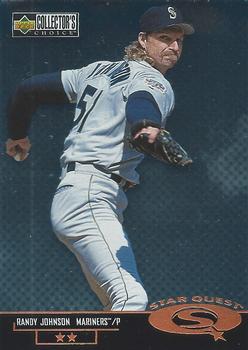 1998 Collector's Choice - StarQuest #SQ55 Randy Johnson Front