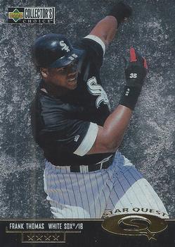 1998 Collector's Choice - StarQuest #SQ82 Frank Thomas Front