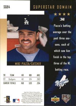 1998 Collector's Choice - StarQuest #SQ84 Mike Piazza Back