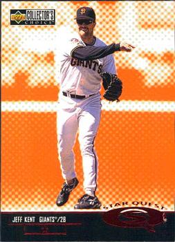 1998 Collector's Choice - StarQuest #SQ36 Jeff Kent Front