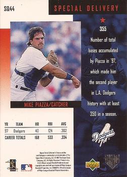 1998 Collector's Choice - StarQuest #SQ44 Mike Piazza Back
