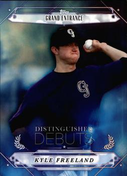 2015 Topps Pro Debut - Distinguished Debuts #DD-8 Kyle Freeland Front