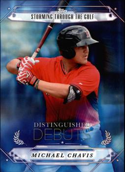 2015 Topps Pro Debut - Distinguished Debuts #DD-20 Michael Chavis Front