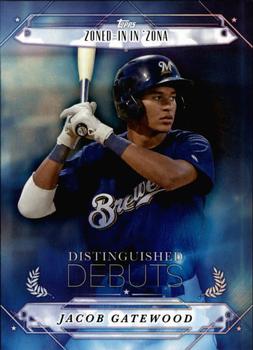 2015 Topps Pro Debut - Distinguished Debuts #DD-22 Jacob Gatewood Front