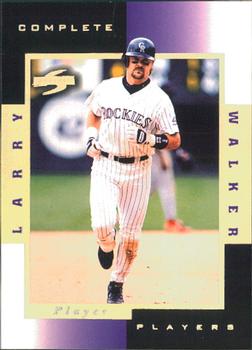 1998 Score Rookie & Traded - Complete Players #2C Larry Walker Front