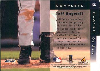 1998 Score Rookie & Traded - Complete Players #5C Jeff Bagwell Back