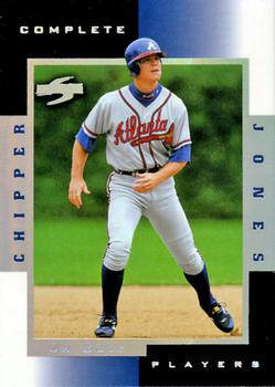 1998 Score Rookie & Traded - Complete Players #9C Chipper Jones Front