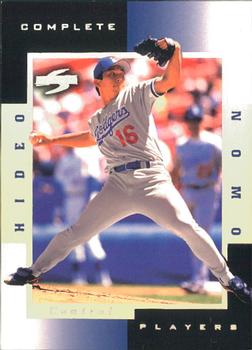 1998 Score Rookie & Traded - Complete Players #10B Hideo Nomo Front