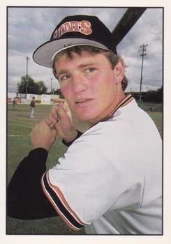 1986 Cramer Everett Giants #15 Marty Newton Front