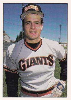 1986 Cramer Everett Giants #19 John Rannow Front
