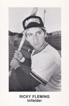 1986 Cramer Everett Giants Popcorn #NNO Ricky Fleming Front