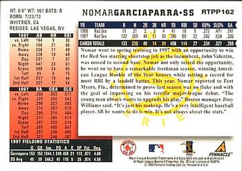 1998 Score Rookie & Traded - Showcase Series #RTPP162 Nomar Garciaparra Back