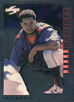 1998 Score Rookie & Traded - Showcase Series #RTPP40 Manny Ramirez Front