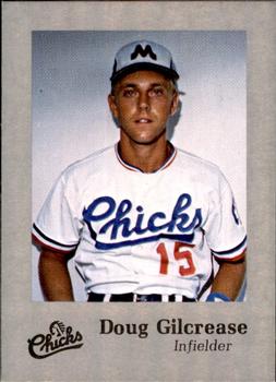 1986 Time Out Sports Memphis Chicks Silver #NNO Doug Gilcrease Front