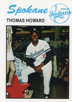 1986 University City Spokane Indians #NNO Thomas Howard Front