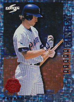 1998 Score Rookie & Traded - Showcase Series Artist's Proofs #RTPP73 Steve Finley Front