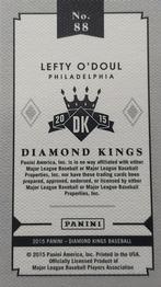 2015 Panini Diamond Kings - DK Minis #88 Lefty O'Doul Back