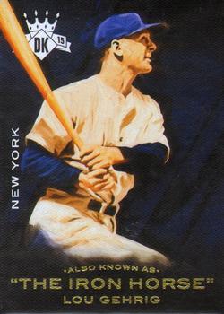 2015 Panini Diamond Kings - Also Known As #5 Lou Gehrig Front
