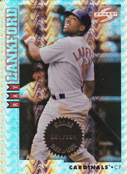 1998 Score Rookie & Traded - Showcase Series Artist's Proofs 1 of 1's #RTPP97 Ray Lankford Front
