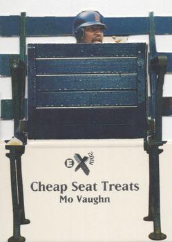 1998 SkyBox E-X2001 - Cheap Seat Treats #13 CS Mo Vaughn Front
