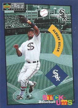 1998 Collector's Choice - Stick-Ums #9 Albert Belle Front
