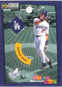 1998 Collector's Choice - Stick-Ums #15 Mike Piazza Front