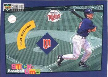 1998 Collector's Choice - Stick-Ums #16 Paul Molitor Front