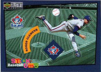 1998 Collector's Choice - Stick-Ums #29 Roger Clemens Front