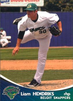 2009 Grandstand Beloit Snappers Update #NNO Liam Hendriks Front