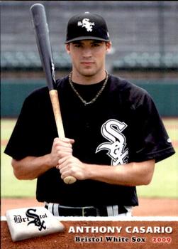 2009 Grandstand Bristol White Sox #NNO Anthony Casario Front