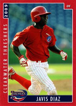 2009 Grandstand Clearwater Threshers #NNO Javis Diaz Front