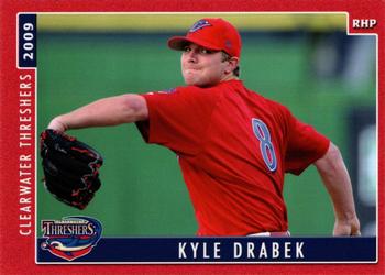 2009 Grandstand Clearwater Threshers #NNO Kyle Drabek Front