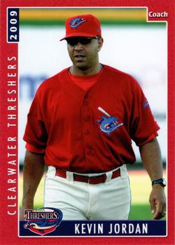 2009 Grandstand Clearwater Threshers #NNO Kevin Jordan Front