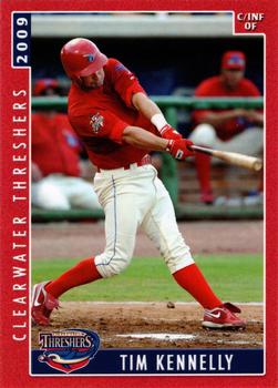 2009 Grandstand Clearwater Threshers #NNO Tim Kennelly Front