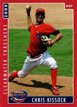 2009 Grandstand Clearwater Threshers #NNO Chris Kissock Front