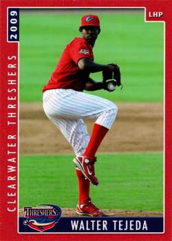 2009 Grandstand Clearwater Threshers #NNO Walter Tejeda Front