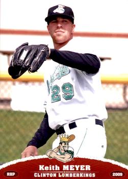 2009 Grandstand Clinton LumberKings #NNO Keith Meyer Front