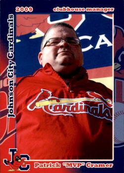 2009 Grandstand Johnson City Cardinals #NNO5 Patrick Cramer Front