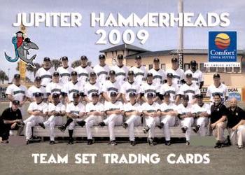 2009 Grandstand Jupiter Hammerheads #NNO Checklist Front
