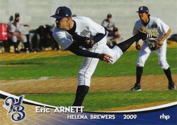 2009 Grandstand Helena Brewers #NNO3 Eric Arnett Front