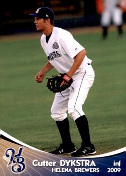 2009 Grandstand Helena Brewers #NNO10 Cutter Dykstra Front