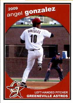 2009 Grandstand Greeneville Astros #NNO Angel Gonzalez Front