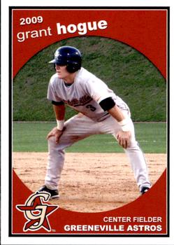 2009 Grandstand Greeneville Astros #NNO Grant Hogue Front