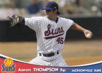 2009 Grandstand Jacksonville Suns #NNO Aaron Thompson Front