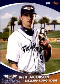 2009 Grandstand Lakeland Flying Tigers #NNO Brett Jacobson Front