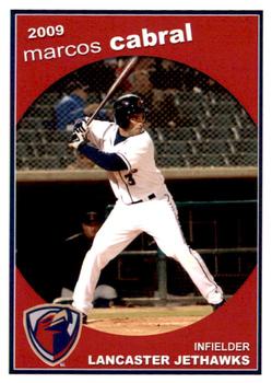 2009 Grandstand Lancaster JetHawks #NNO Marcos Cabral Front